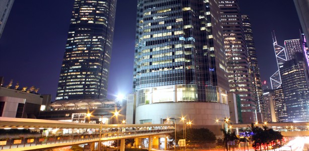 干諾道中 | 中環國際金融中心。Connaught Road Central